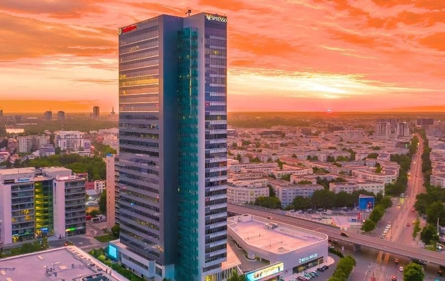 Birou, de 1,000 mp, în Barbu Văcărescu