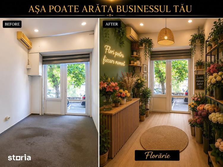 Spațiu comercial, de 22.76 mp, în Vatra Luminoasă