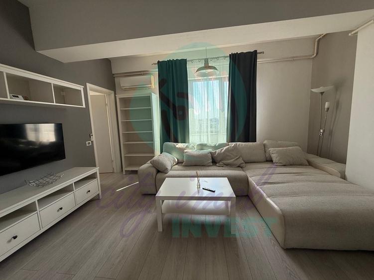 Apartament cu 2 camere semidecomandat, mobilat în P-ța Alba Iulia