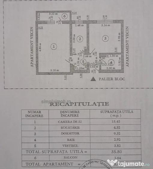 2 camere decomandat Sector 4 Brancoveanu - Huedin - 7