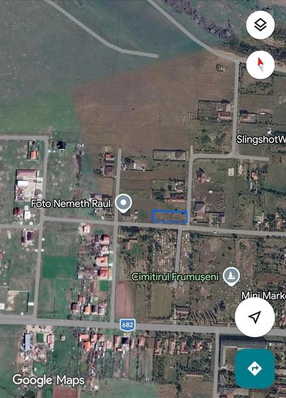 Teren de 1199 mp, în Frumușeni