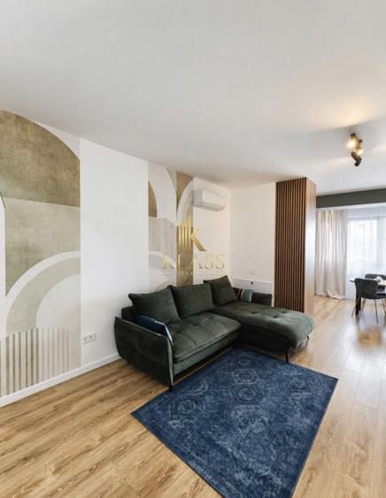 Apartament cu 2 camere semidecomandat, mobilat în Pipera