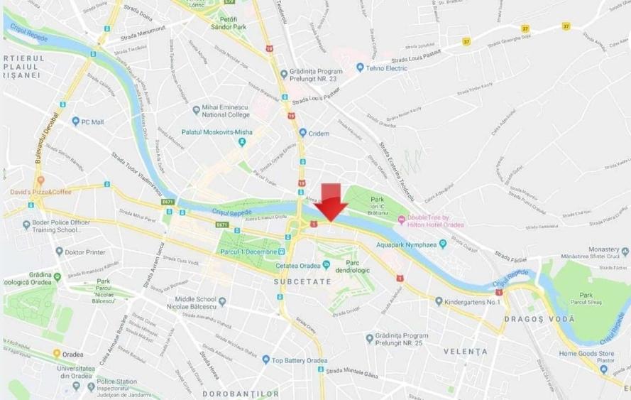 Apartament cu 2 camere semidecomandat, mobilat în Central