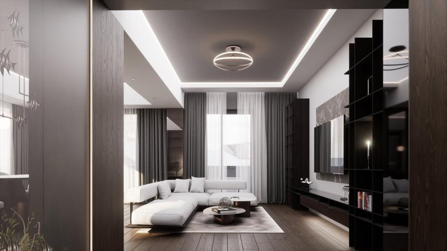 Penthouse cu 4 camere decomandat în Decebal