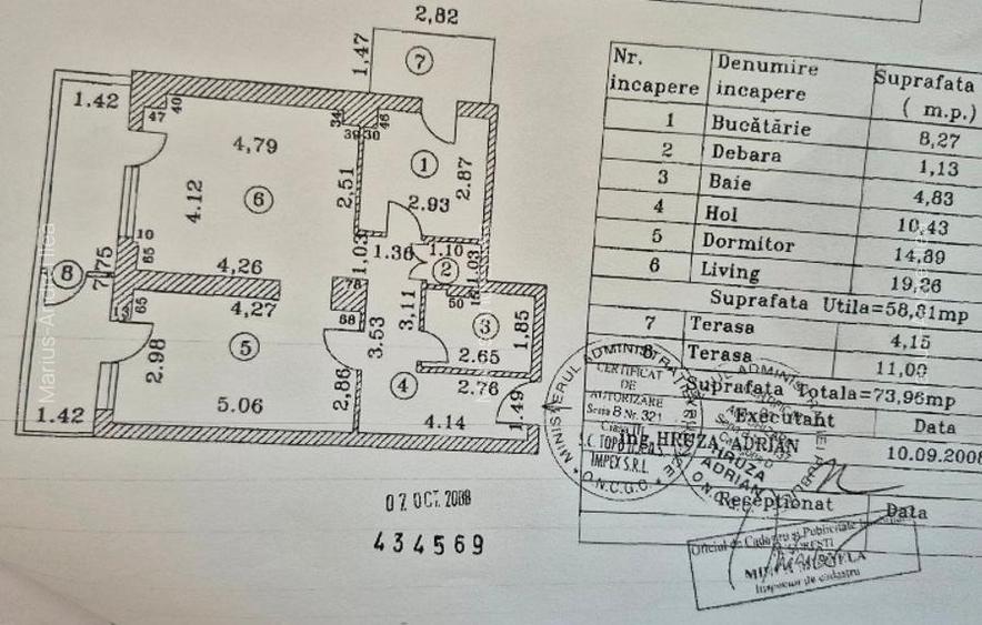Apartament cu 2 camere decomandat în Drumul Taberei