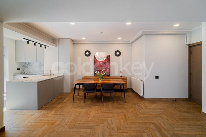 Apartament cu 3 camere semidecomandat, mobilat în Floreasca