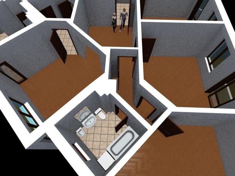 Apartament cu 5 camere decomandat în Universitate