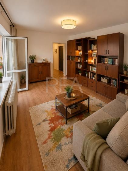 Apartament cu 4 camere decomandat, mobilat în Costin Georgian