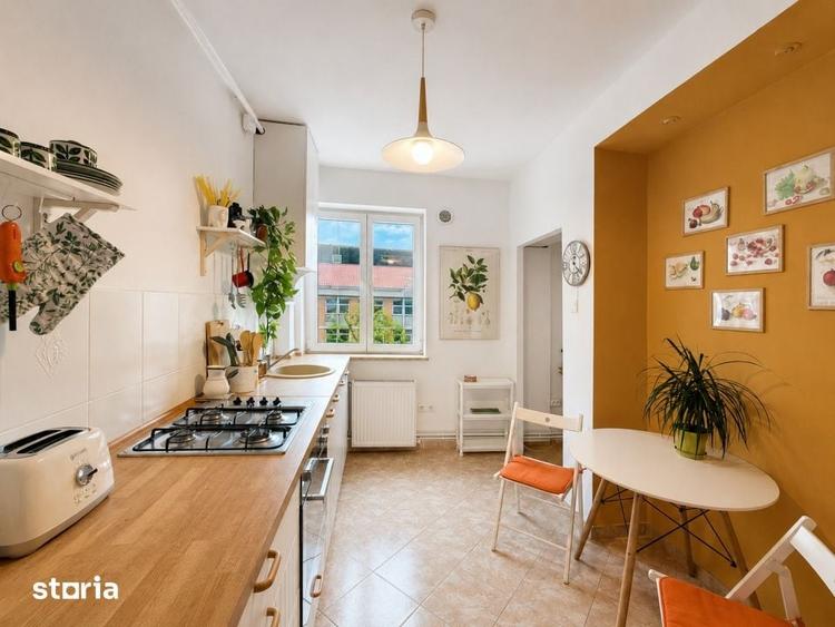 Apartament cu 2 camere decomandat, mobilat în Centrul Istoric