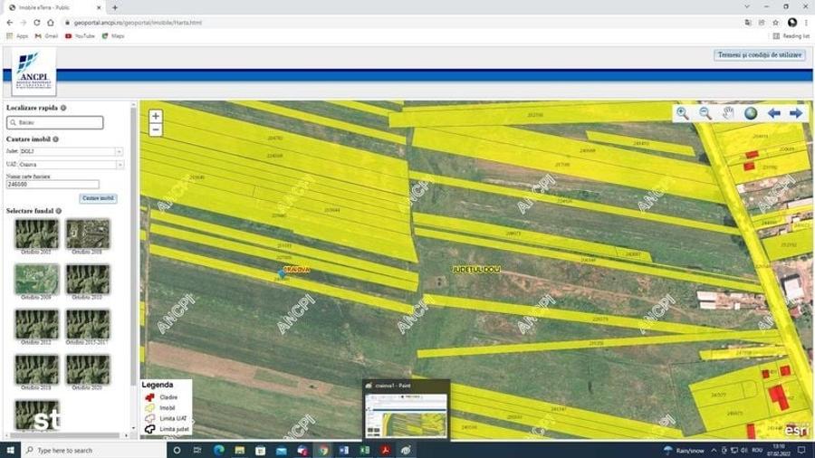Teren de 4000 mp, în Gării