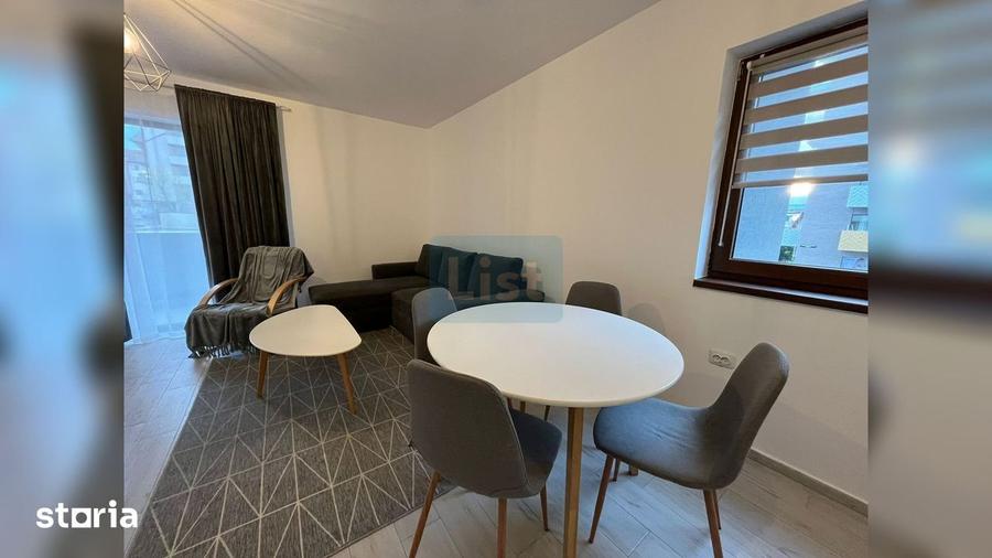 Apartament cu 2 camere semidecomandat, mobilat în Europa
