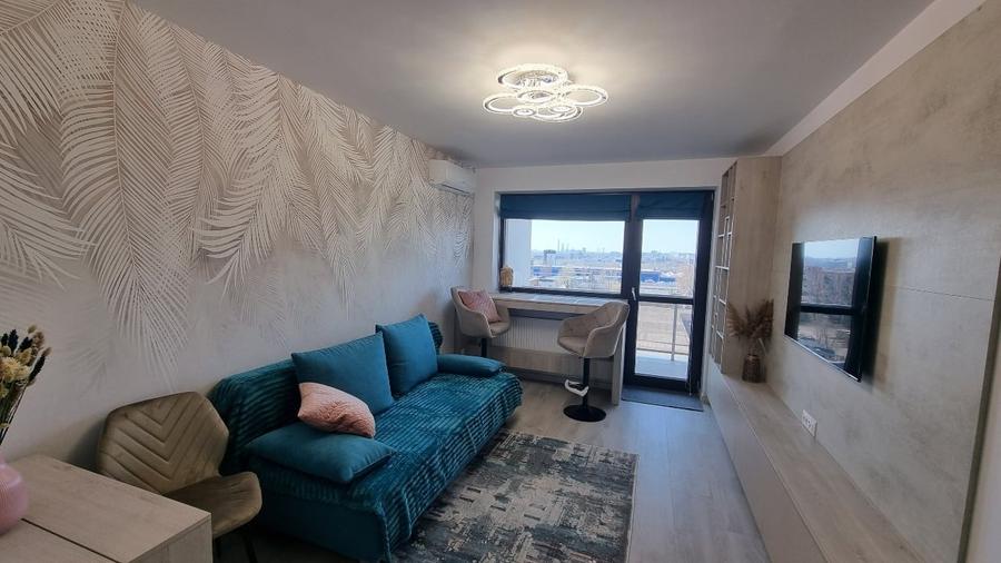 Apartament cu 2 camere decomandat, mobilat în Theodor Pallady