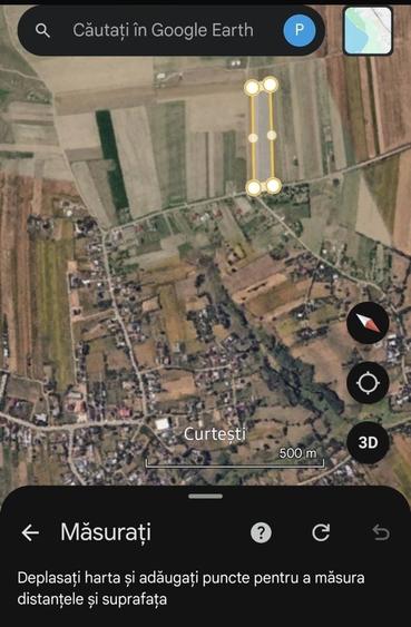 Teren Construcții intravilan de 14000 mp, în Curtești