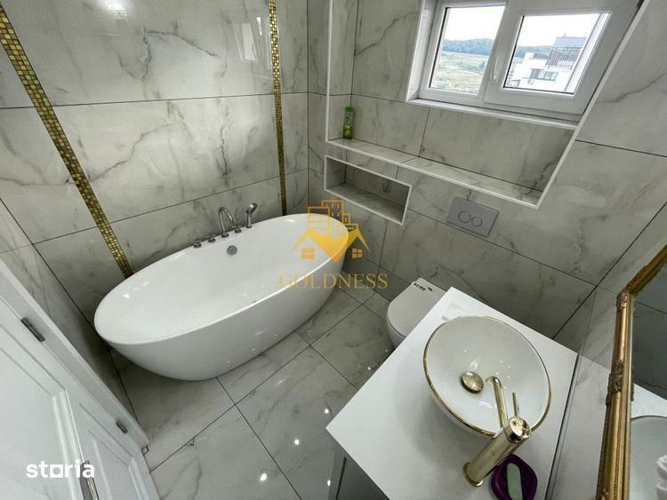 Apartament cu 3 camere, mobilat în Baciu