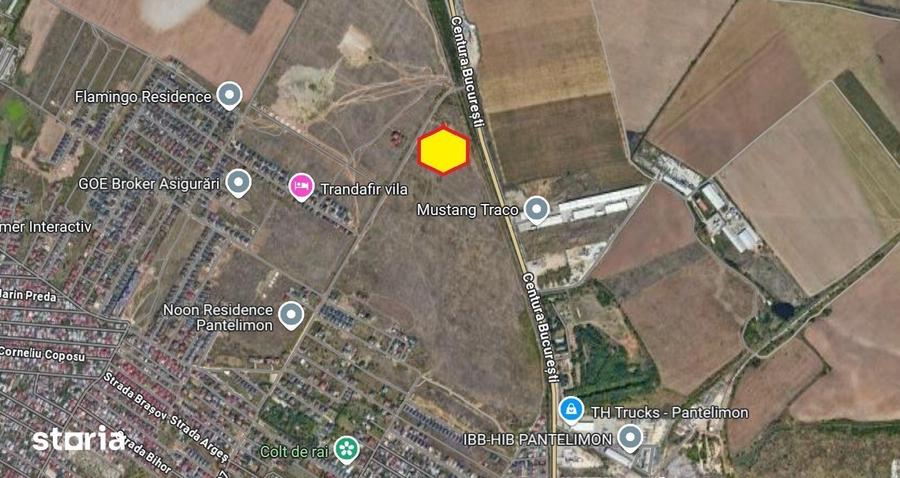 Pantelimon - Centura Bucuresti, teren 2500mp, D20ml, intravilan conf N - 2