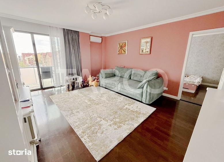 Apartament cu 2 camere semidecomandat, mobilat în Bună Ziua