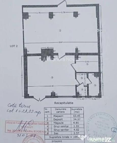 Spațiu comercial, de 109 mp, în 1 Decembrie 1918