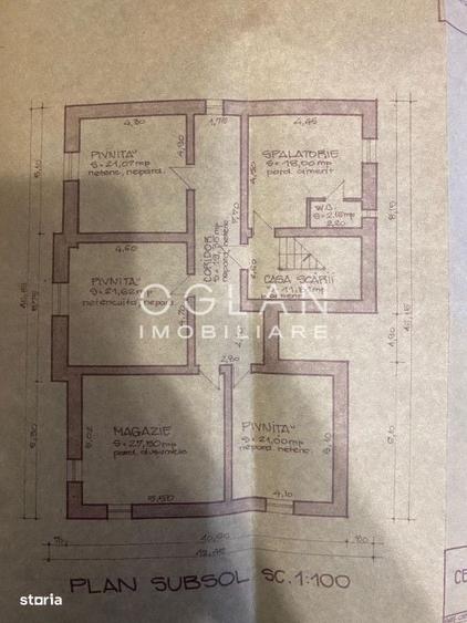Casă cu 4 camere în Calea Poplăcii