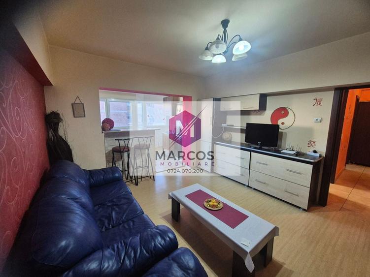 Apartament cu 2 camere semidecomandat în Central