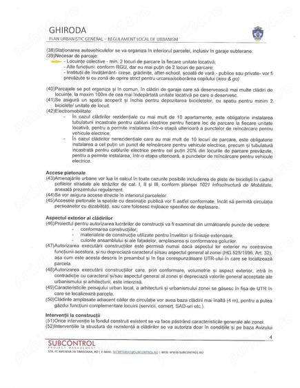 Teren de 4037 mp, în Ghiroda