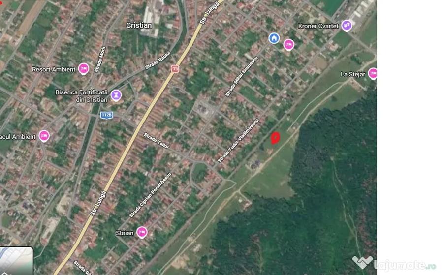 Teren de 750 mp, în Cristian