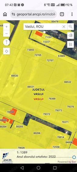 Teren de 900 mp, în Exterior Vest