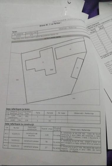 Casă cu 4 camere cu Teren 32 Mp în Deda