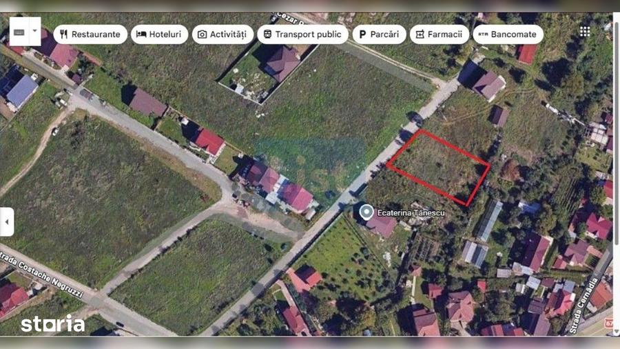 Teren de 757 mp, în Central