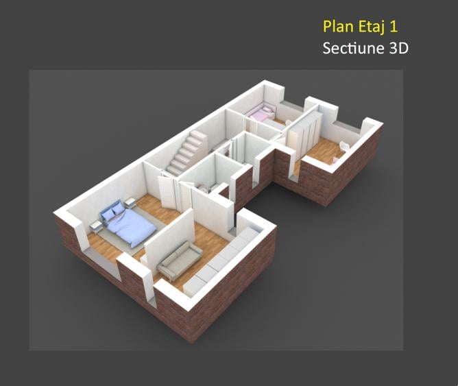 Teren Construcții intravilan de 208 mp, în Domenii