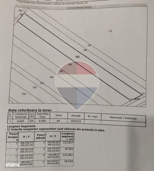 Teren Intravilan de vanzare 4000 mp Copaceni Strada Constantin Duma - 3