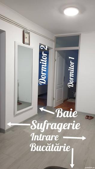 Apartament cu 3 camere decomandat în Central