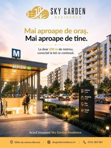 2 camere decomandat - 4 min Metrou Berceni - Apartament finalizat - 4