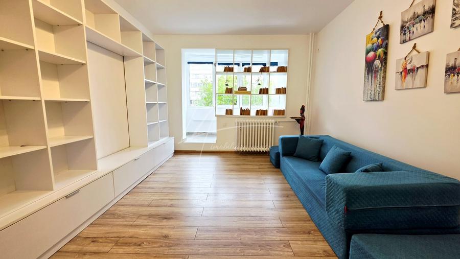 Apartament cu 2 camere semidecomandat, mobilat în Militari