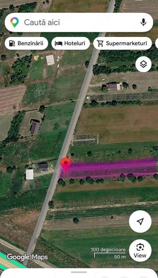 Teren de 3431 mp, în Vânători