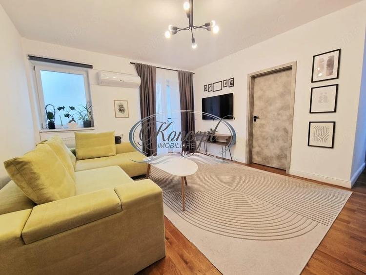 Apartament cu 2 camere semidecomandat în Borhanci