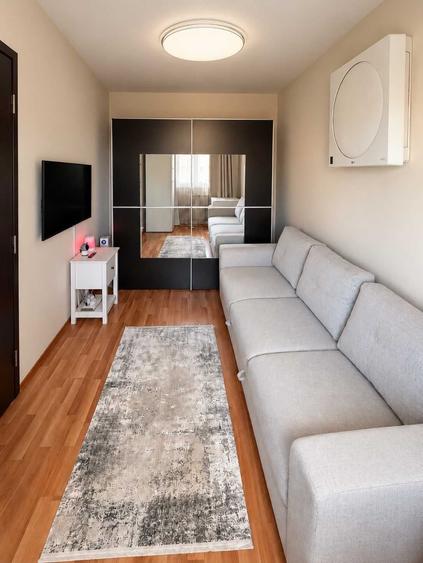 Apartament cu 2 camere semidecomandat în Central