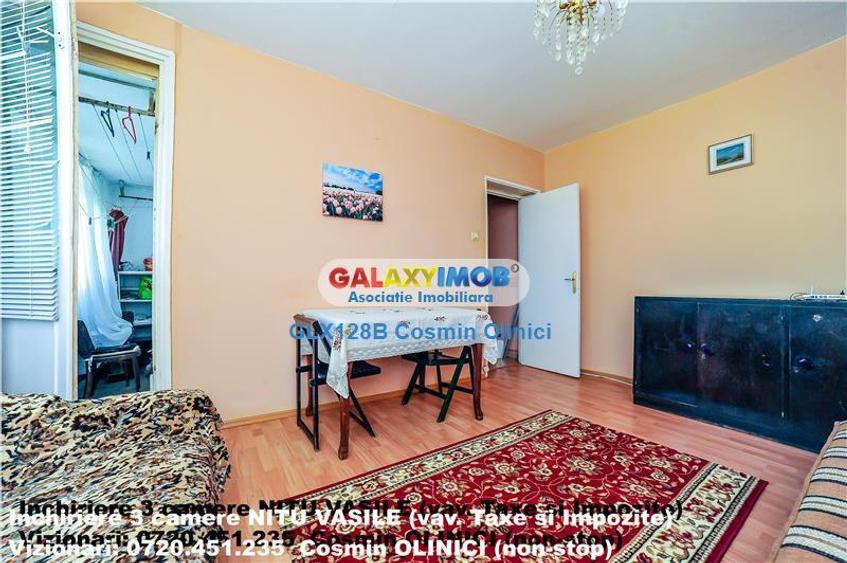 Apartament cu 3 camere semidecomandat, mobilat în Berceni