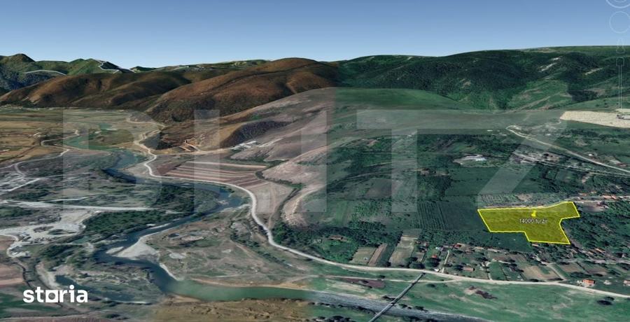 Teren de 14000 mp, în Mihai Viteazu