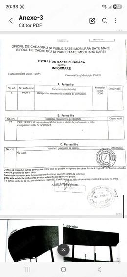 Teren de 5000 mp, în Central