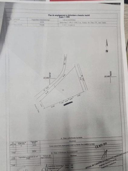 Teren agricol intravilan de 1900 mp, în Periferie