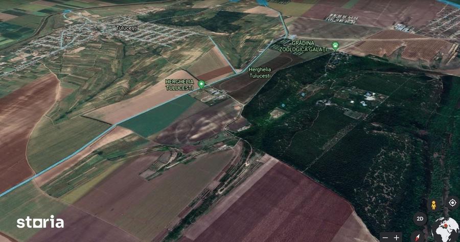 Teren de 4200 mp, în Tulucești