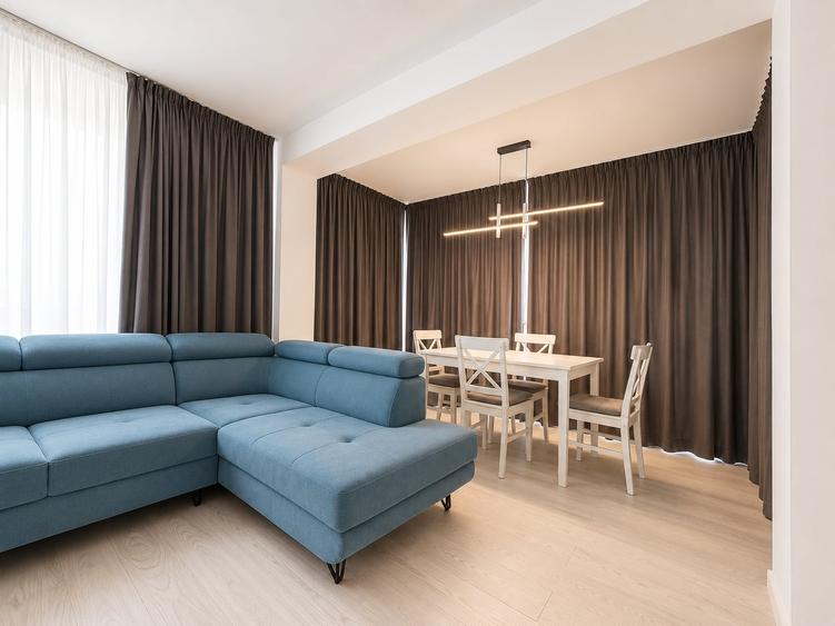 Apartament cu 2 camere decomandat, mobilat în Nord