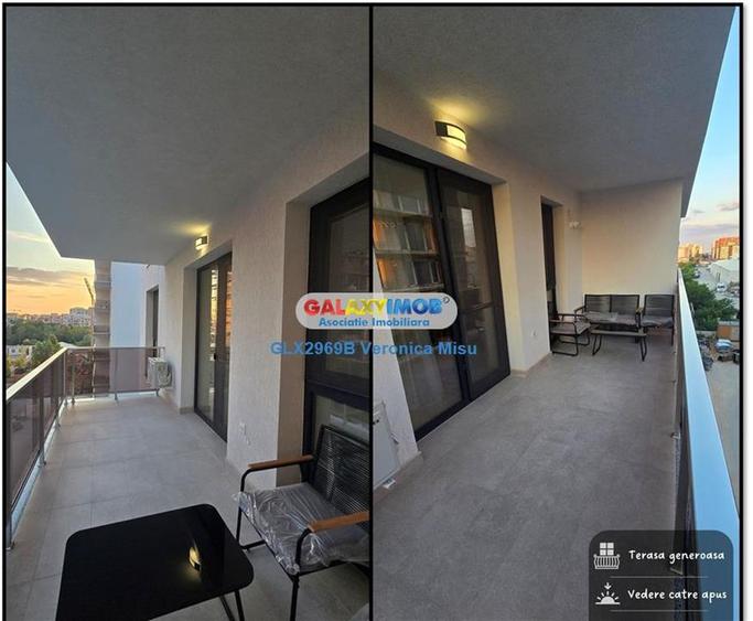 Apartament cu 2 camere decomandat, mobilat în Theodor Pallady