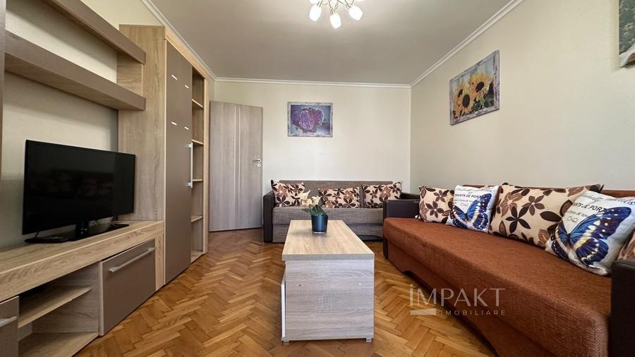 Apartament cu 3 camere decomandat, mobilat în Zorilor