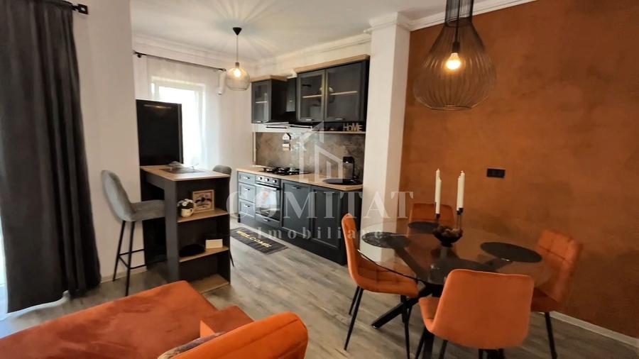 Apartament cu 2 camere semidecomandat, mobilat în Florești