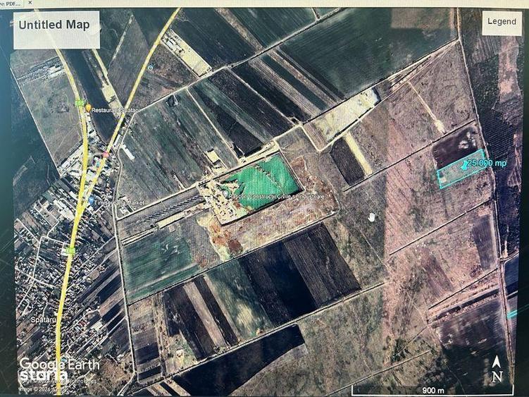 Teren extravilan zona Spataru Buzau - potential agregate constructii - 1