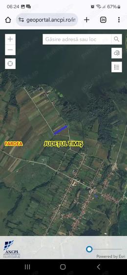 Teren de 2600 mp, în Fârdea