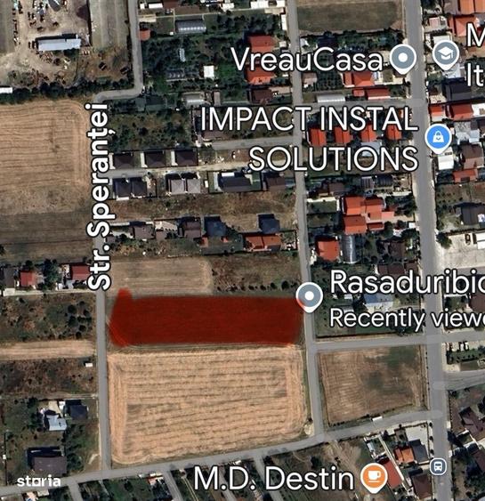 Teren intravilan 2000 mp toate utilitatile, asfalt - 1