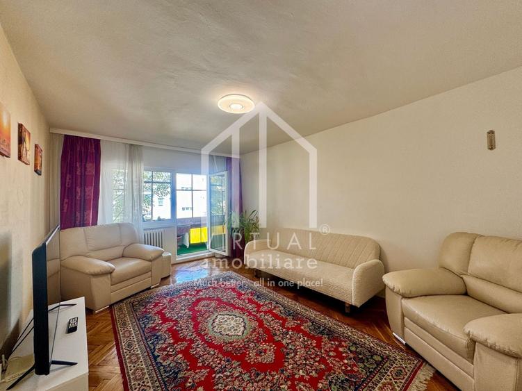 Apartament cu 4 camere decomandat, mobilat în Calea Dumbrăvii