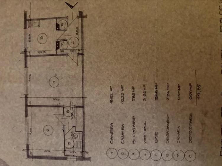 Apartament cu 2 camere semidecomandat în Calea Aradului